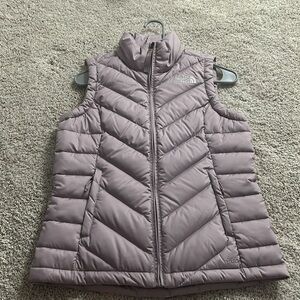 Lavendar North Face vest